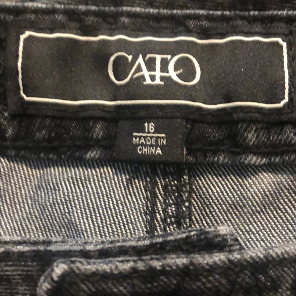 Cato Paisley Print Jeans_16 - Picture 5 of 7